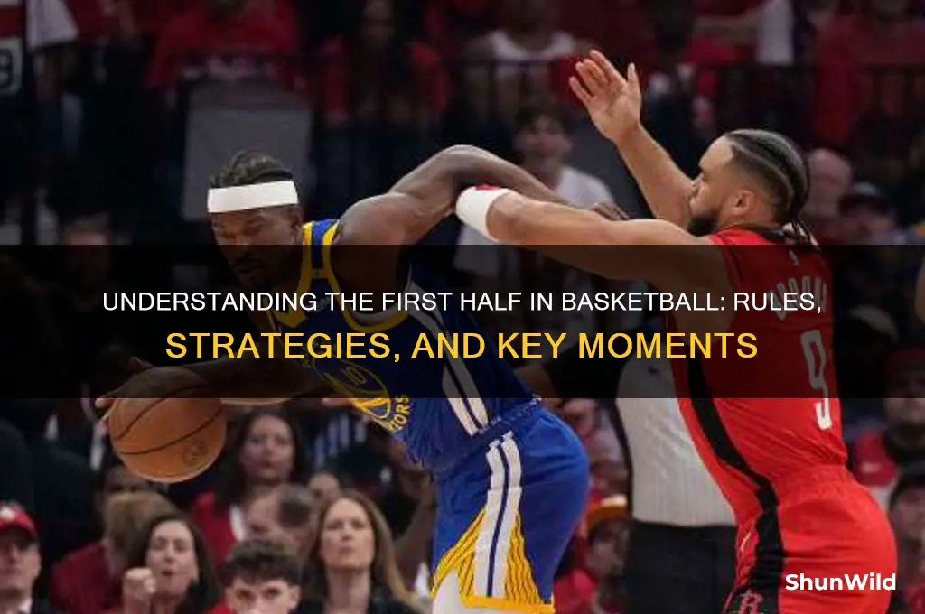 what is 1st half in basketball