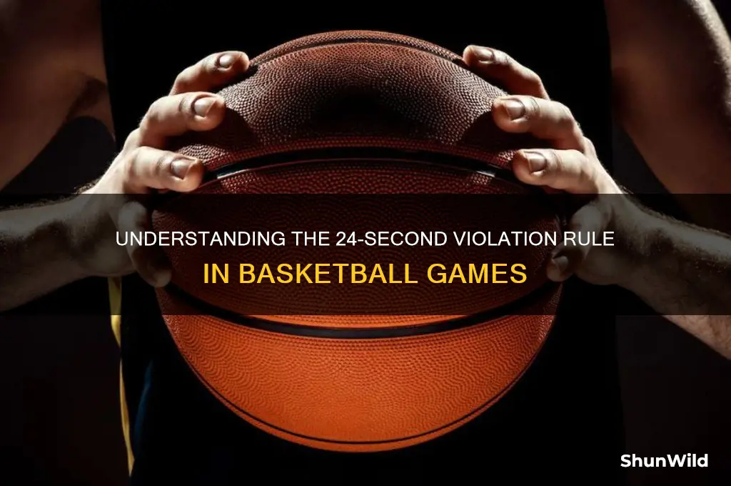 what is 24 second violation in basketball