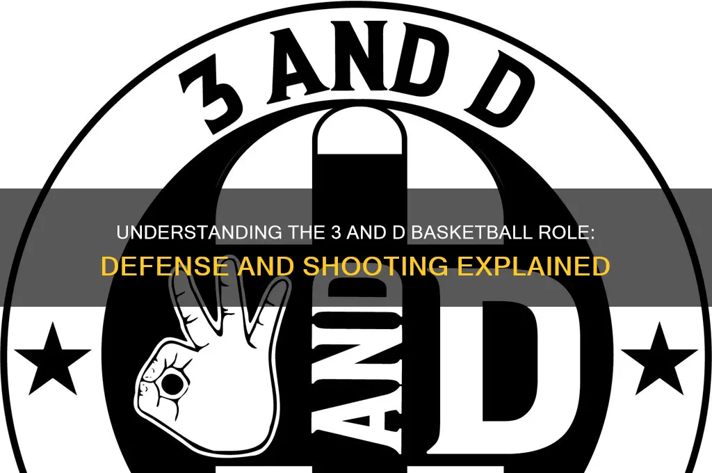 what is 3 and d basketball