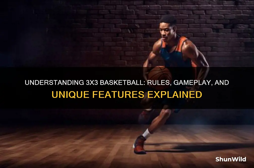 what is 3 by 3 basketball