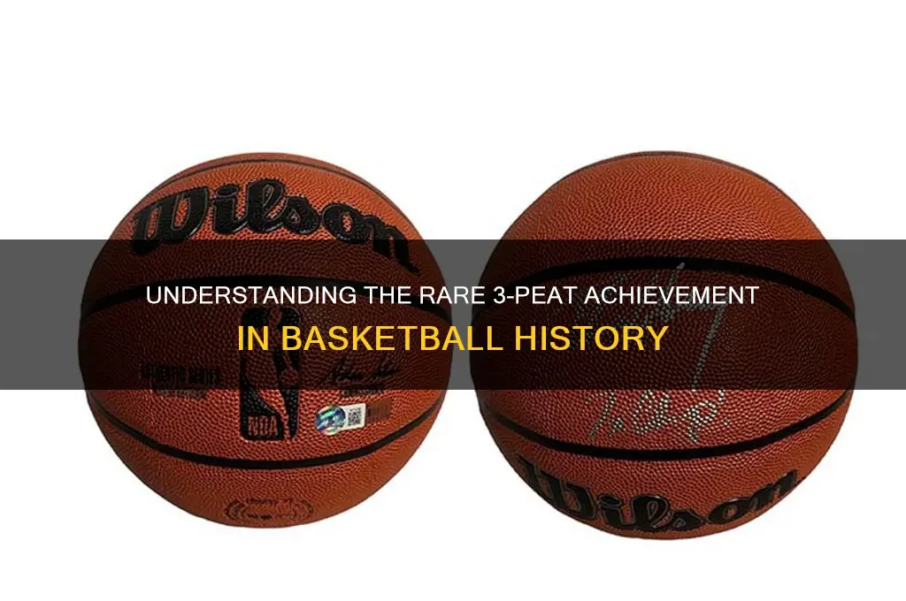 what is 3 peat basketball