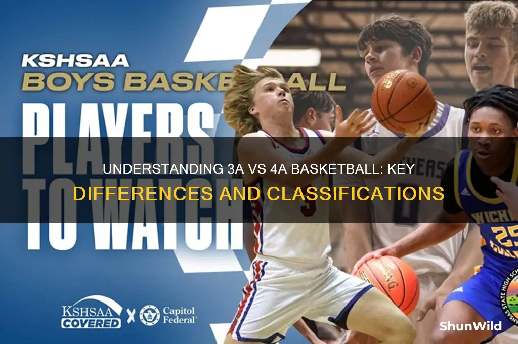 what is 3a vs 4a basketball