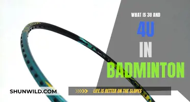 Understanding Badminton's 3U and 4U Weights