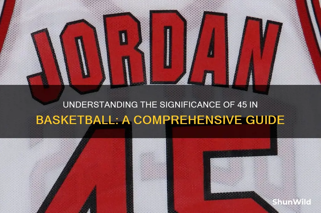 what is 45 in basketball