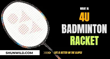 Badminton Racket Sizes: Understanding the 4U Racket
