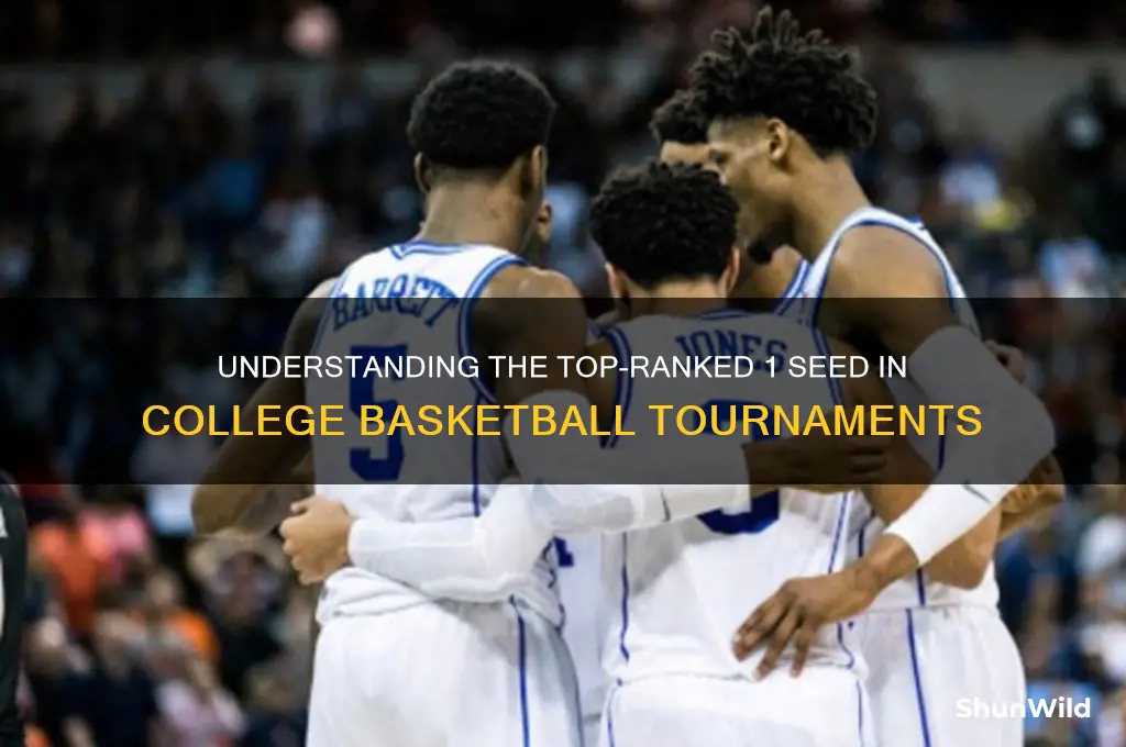 what is a 1 seed in basketball