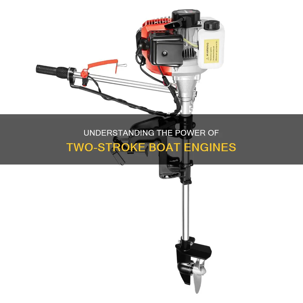 what is a 2 stroke boat engine