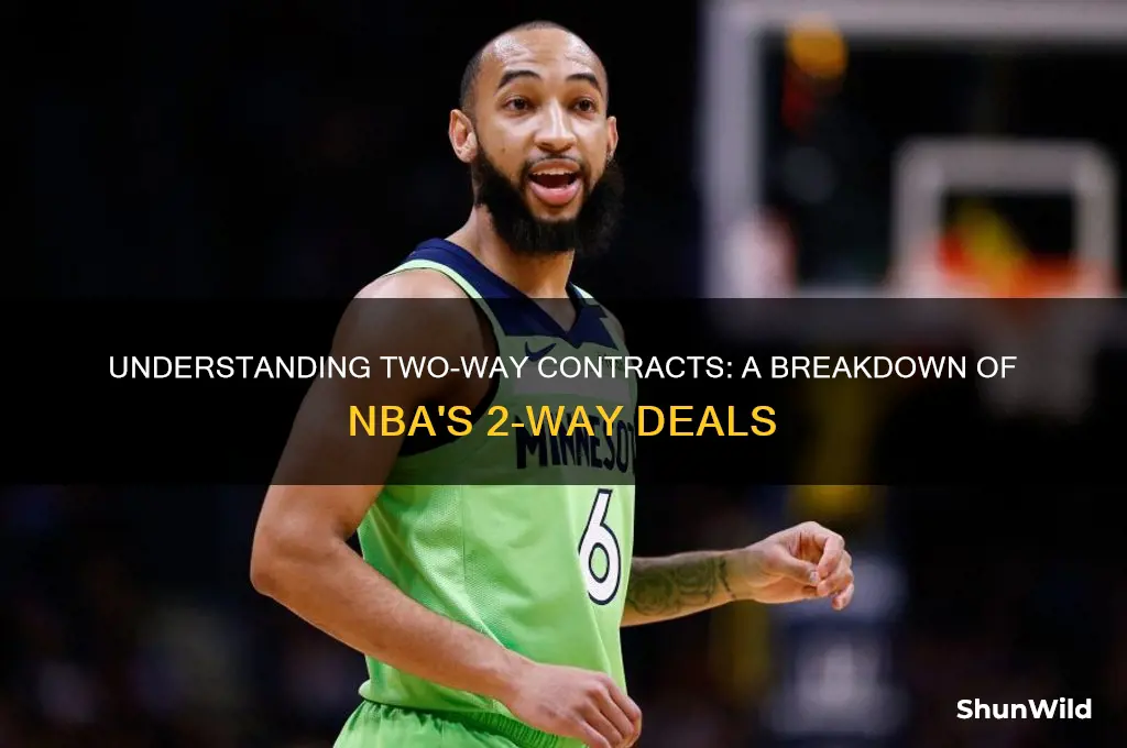 what is a 2 way deal in basketball