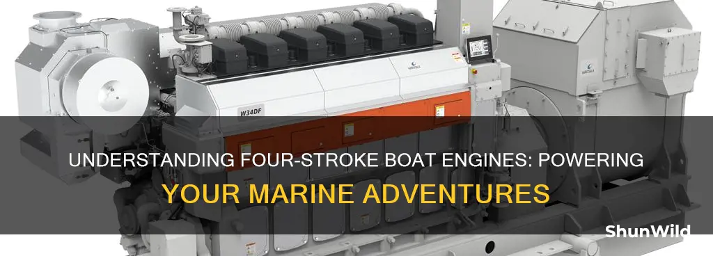 what is a 4 stroke boat engine