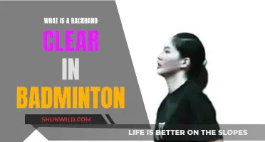 Backhand Clear: A Badminton Beginner's Guide