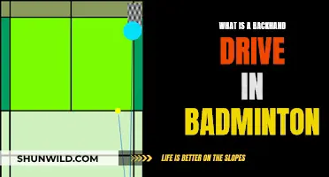 Backhand Drive: Mastering the Badminton Essential
