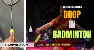 Mastering the Backhand Drop: A Badminton Guide