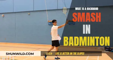 Backhand Smash: A Powerful Badminton Weapon