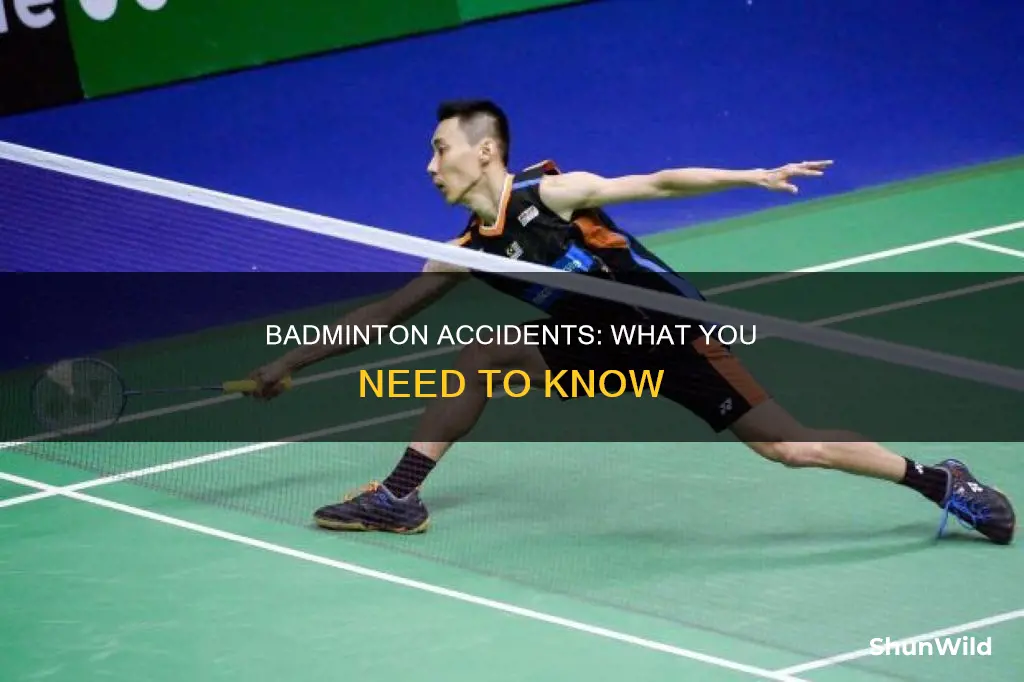 what is a badminton accident
