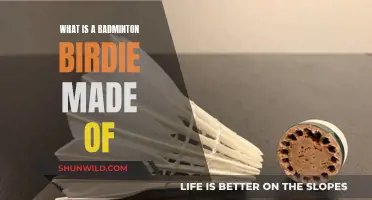 The Evolution of Badminton Birdies: Materials and Design