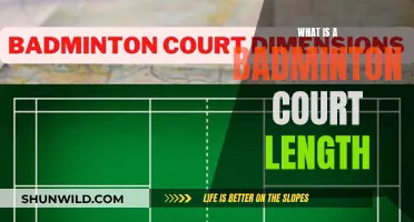 Badminton Court Length: Know the Standard Measurements