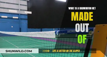 Badminton Net: Material and Construction
