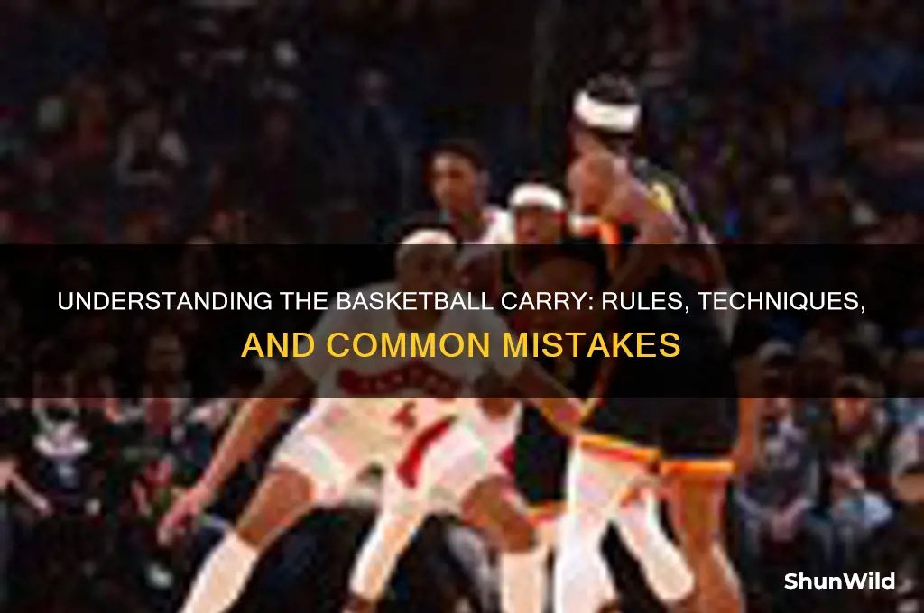 what is a basketball carry