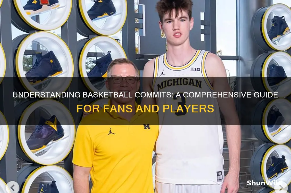what is a basketball commit