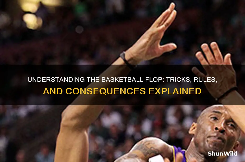 what is a basketball flop