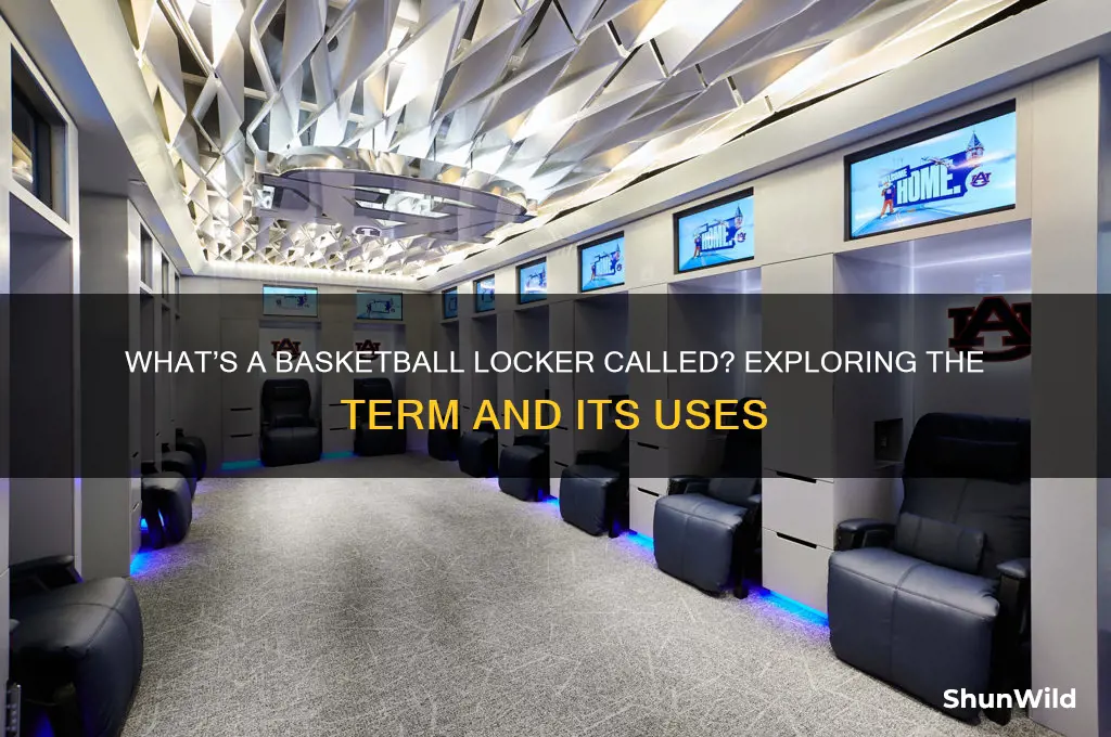 what is a basketball locker called