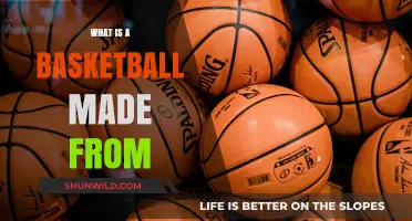 Unveiling the Materials: What is a Basketball Made From?