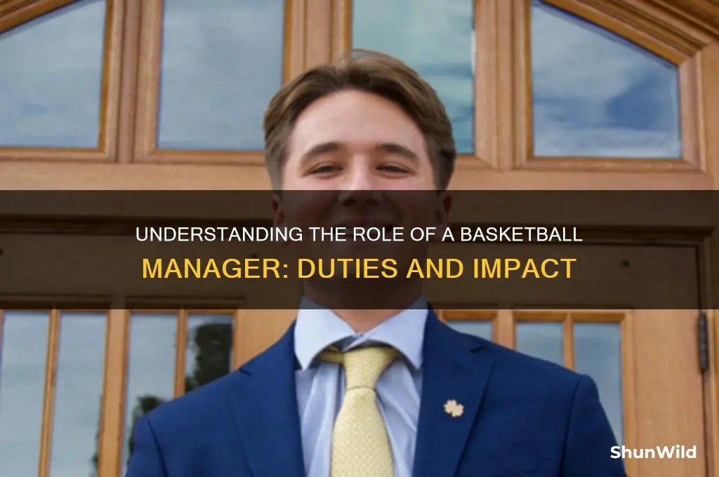 what is a basketball manager