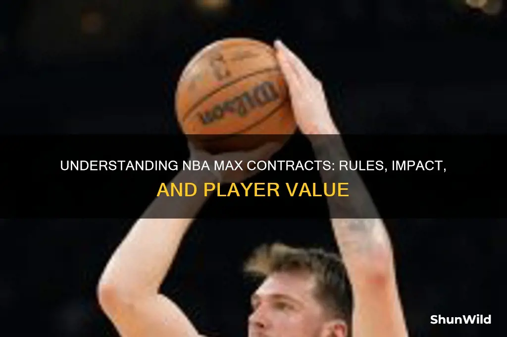 what is a basketball max contract