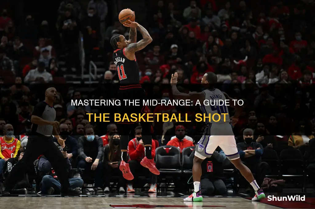 what is a basketball mid range shot