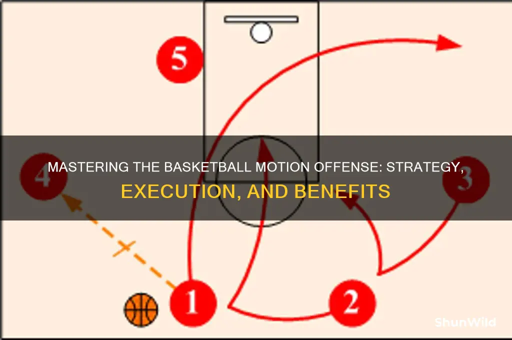 what is a basketball motion offense