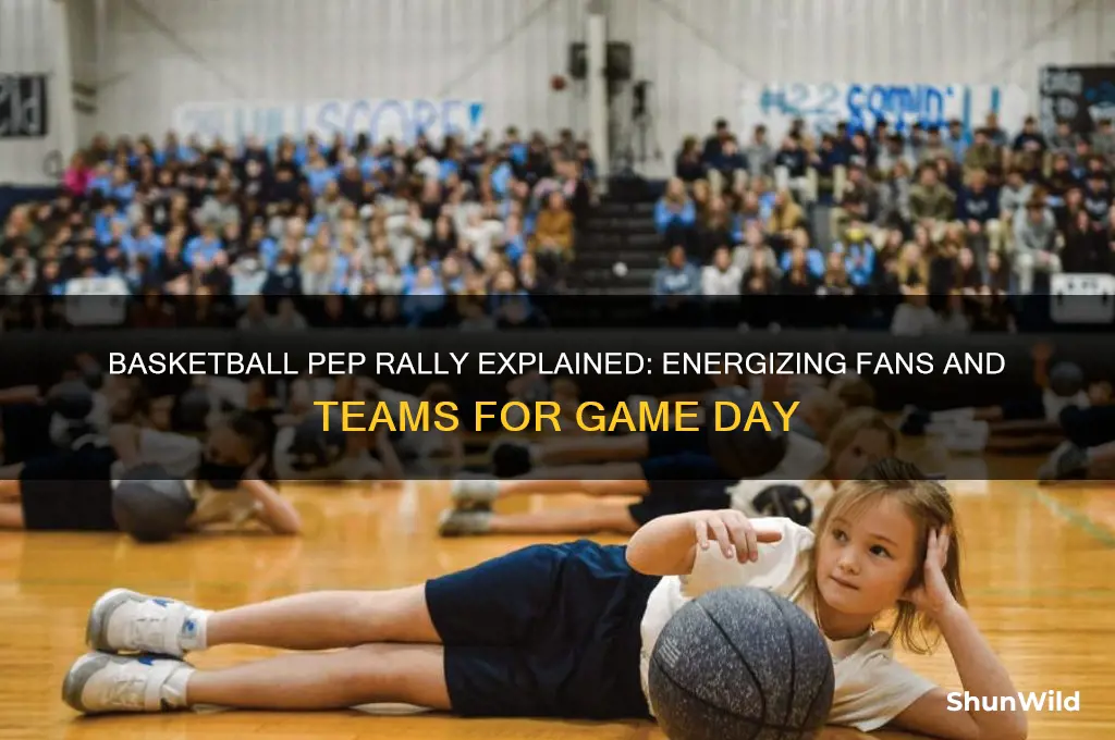 what is a basketball pep rally