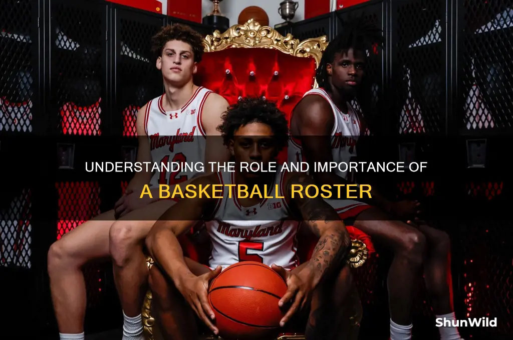 what is a basketball roster