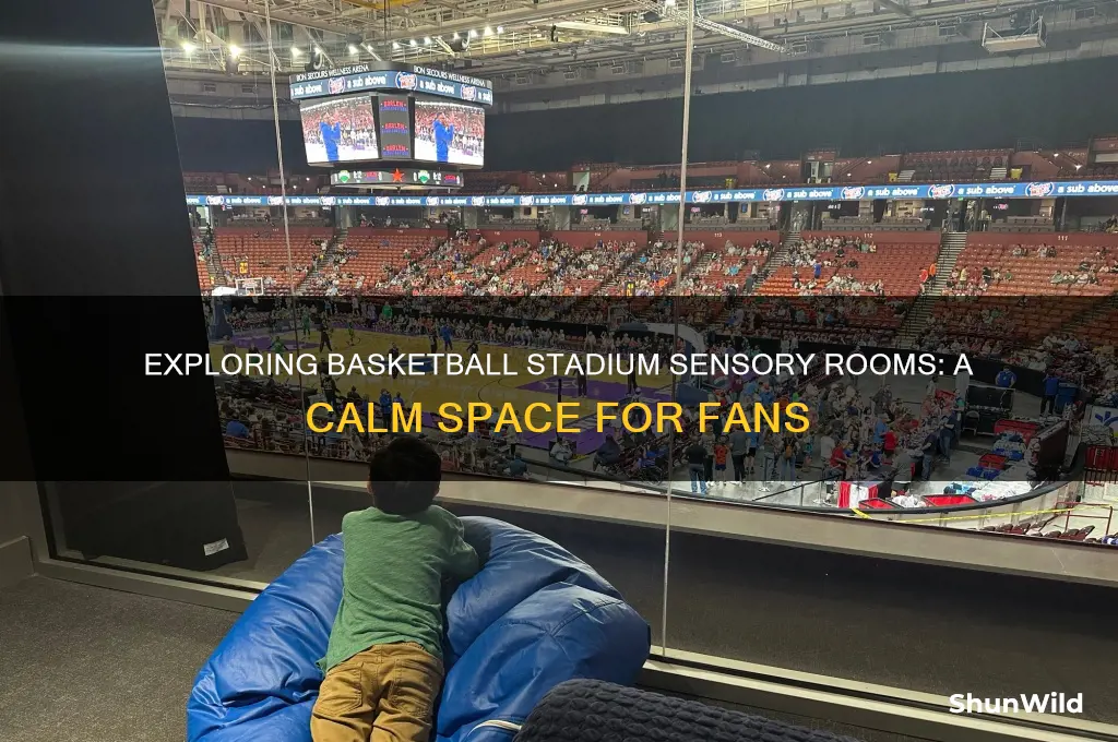 what is a basketball stadium sensory room