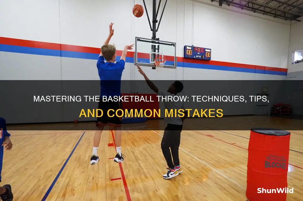 what is a basketball throw