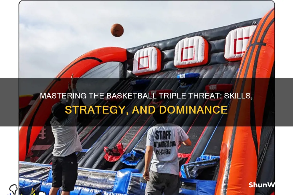 what is a basketball triple threat