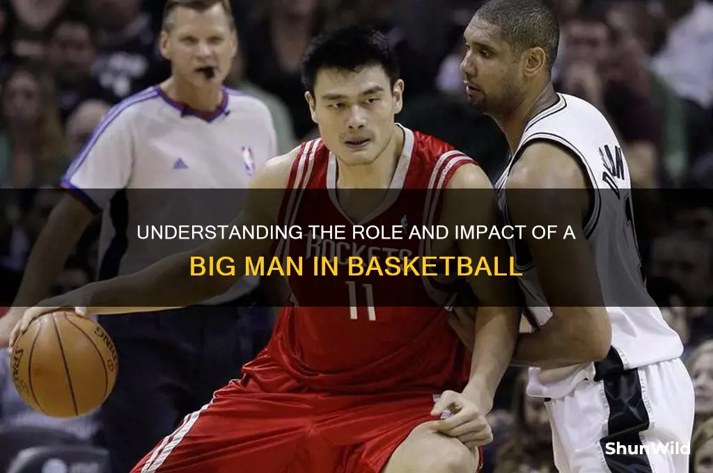 what is a big man in basketball