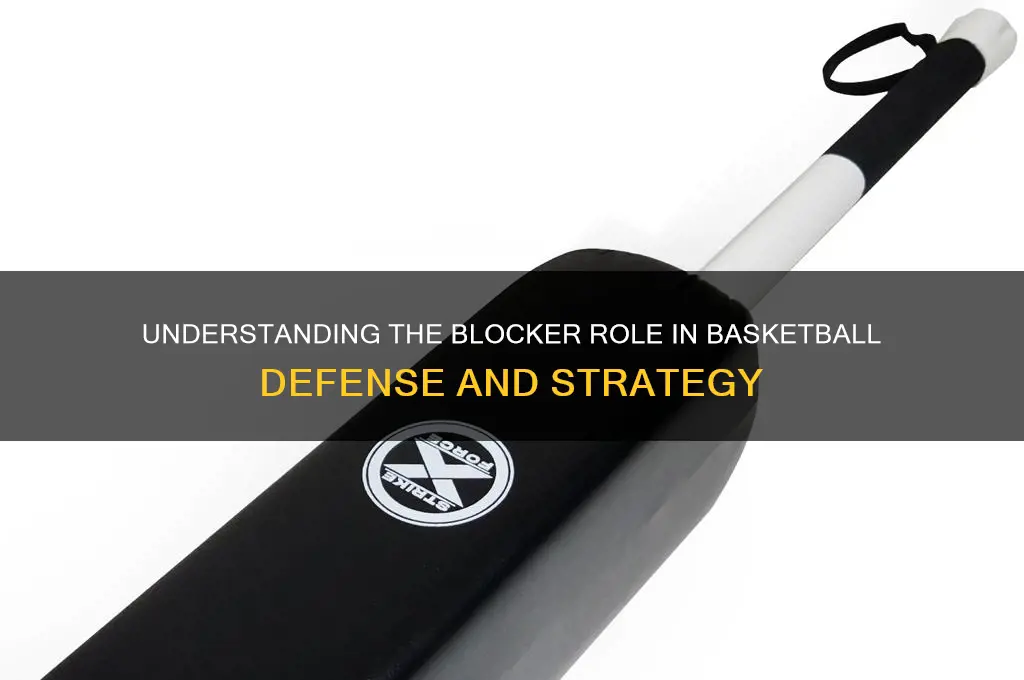 what is a blocker in basketball
