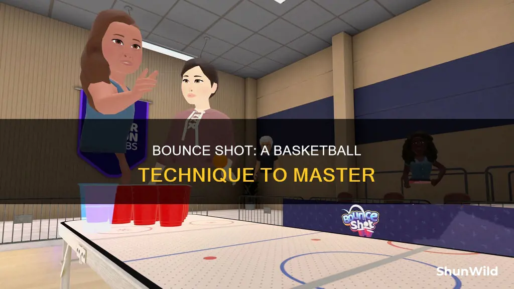 what is a bounce shot in basketball