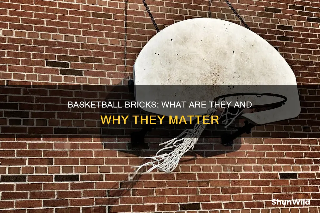 what is a brick in basketball