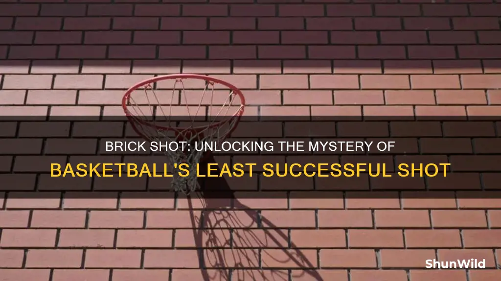 what is a brick shot in basketball