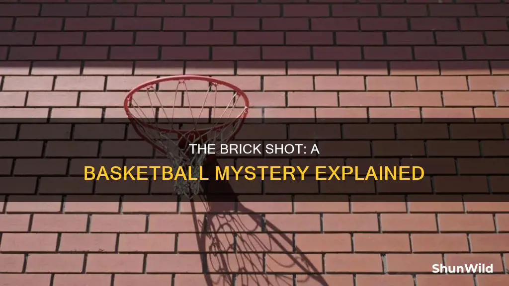 what is a brick shot in basketball