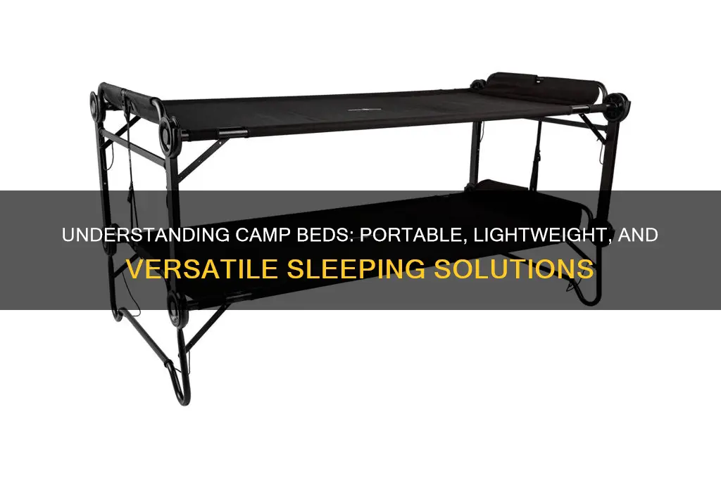 what is a camp bed