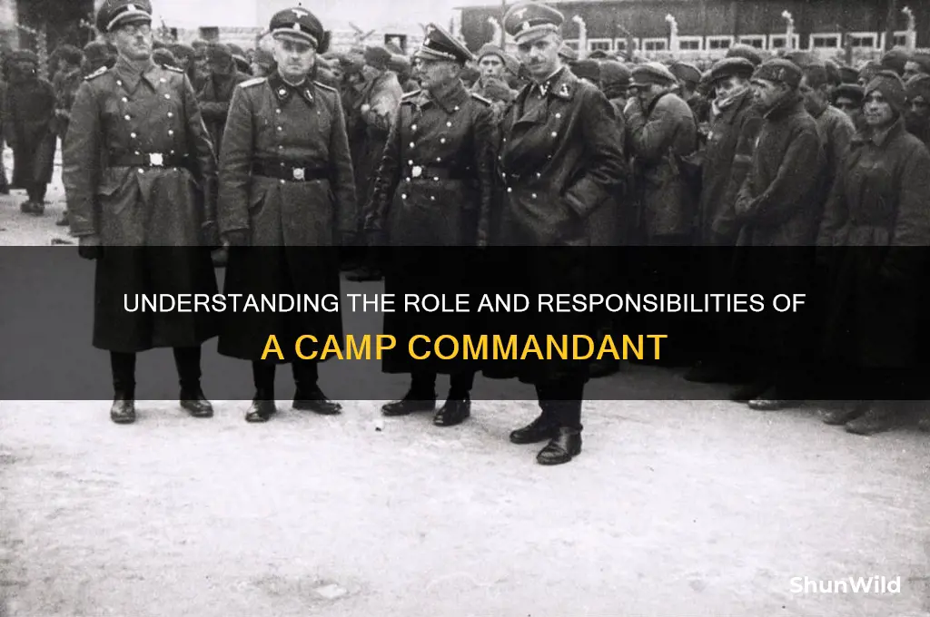 what is a camp commandant