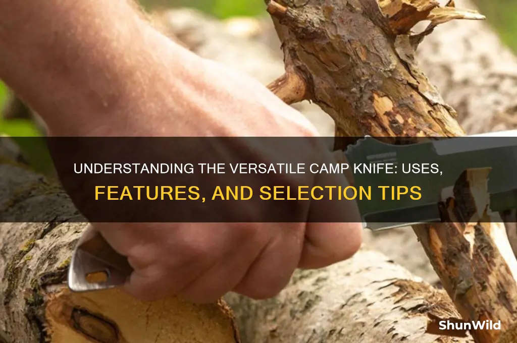 what is a camp knife