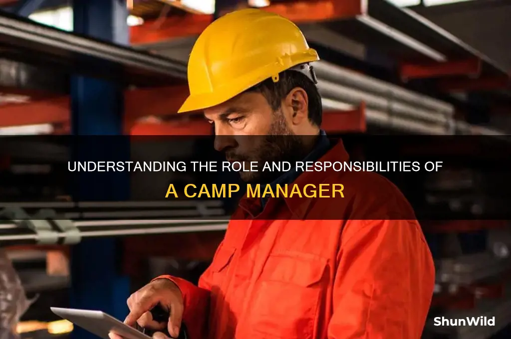 what is a camp manager