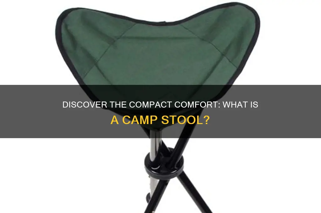 what is a camp stool