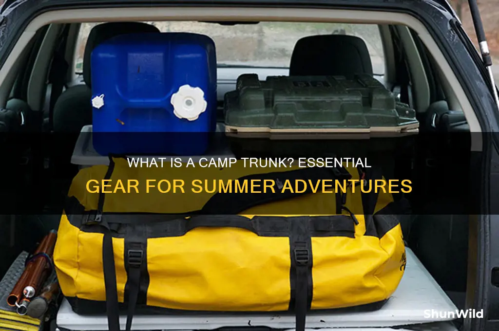 what is a camp trunk
