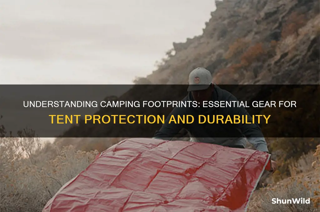 what is a camping footprint