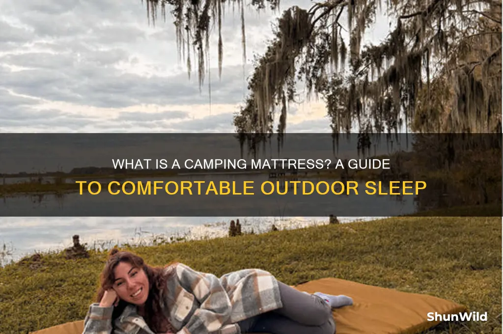 what is a camping mattress