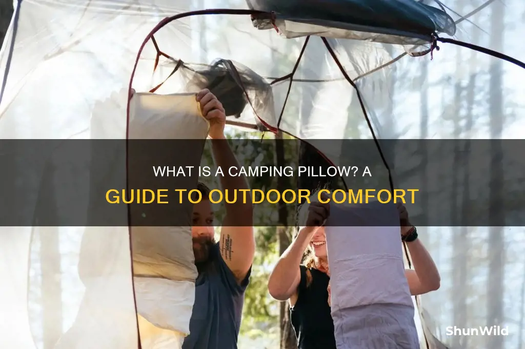 what is a camping pillow